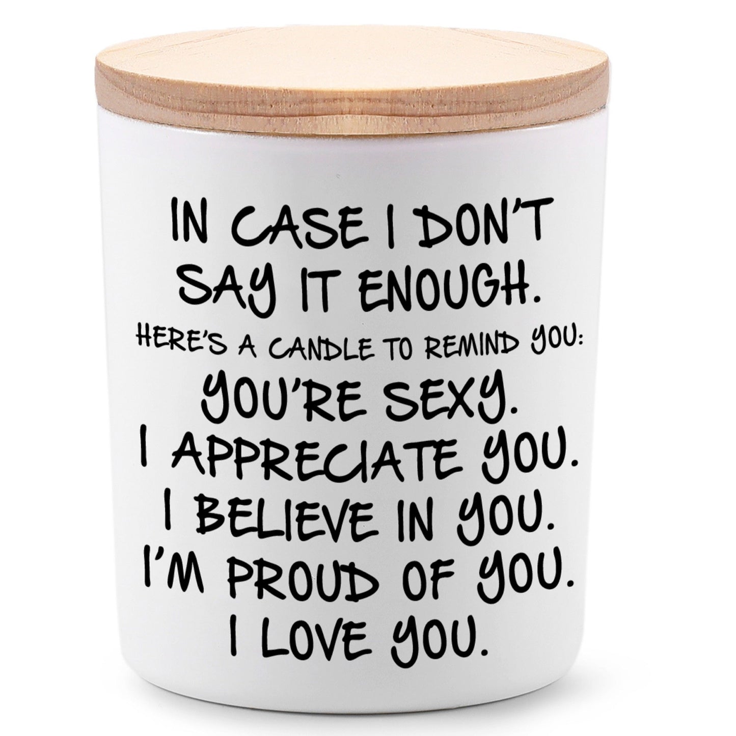 Lavender Scented Soy Candle with Glass Jar