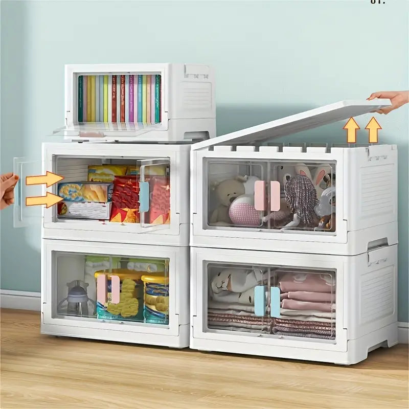 Stay organized without the hassle, courtesy of the Movable Folding Storage Box