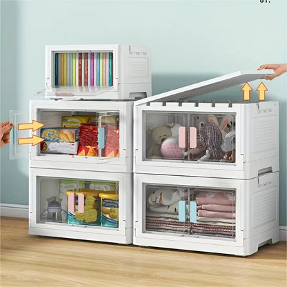 Stay organized without the hassle, courtesy of the Movable Folding Storage Box