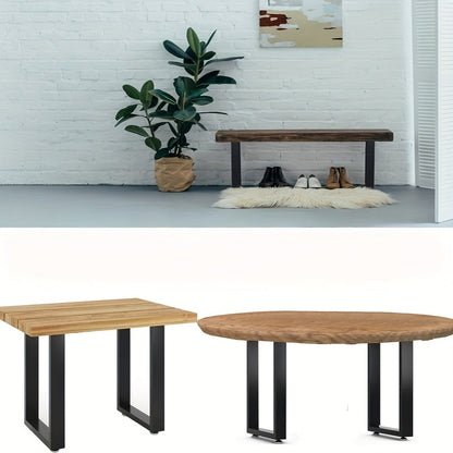 2-Pack Metal Table Legs