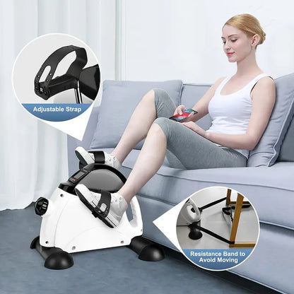 Undertable Mini Bicycle Pedal Exercise Machine for Home Fitness