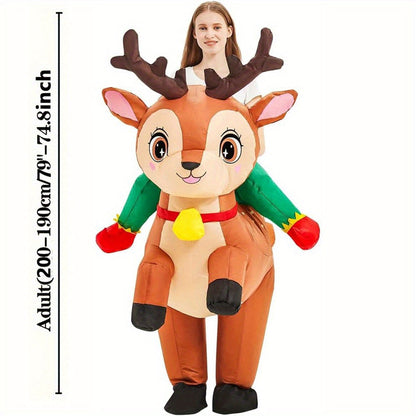 Elk Cosplay Inflatable Costume Suit for Adults