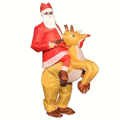 Santa Claus Adult Costume Battery-Powered