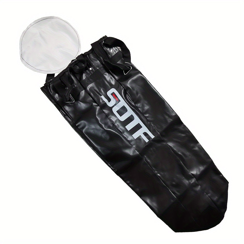 Muay Thai Hanging Sandbag Faux Leather