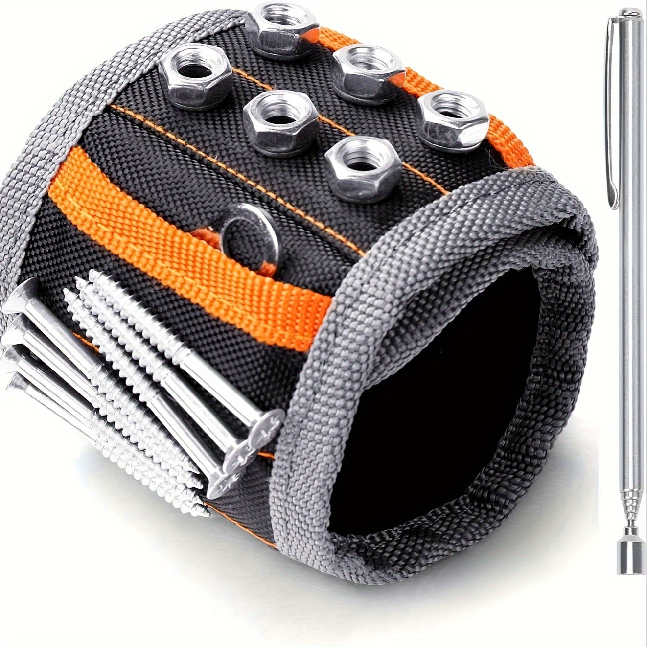 Magnetic Wristband for Dad  – 100% Polyester