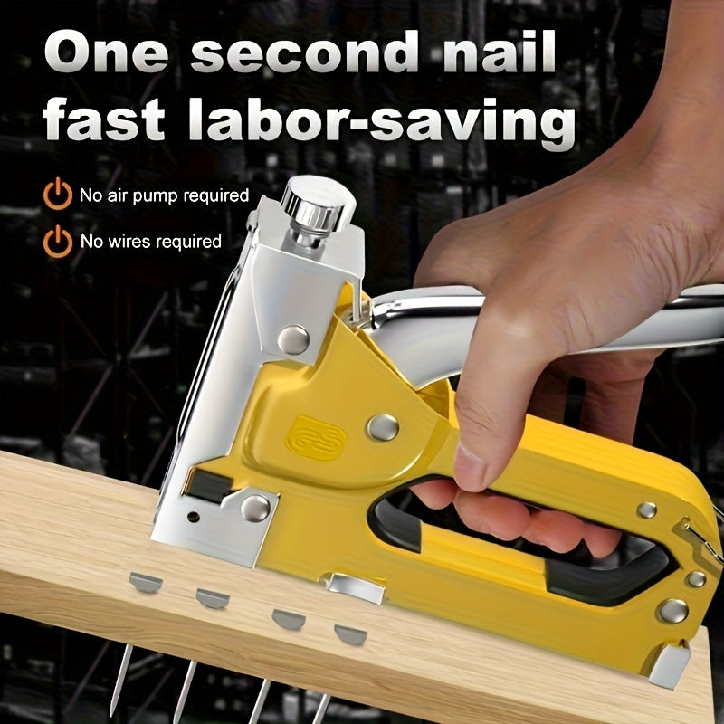 Heavy-Duty Camping Nail Gun for Wood & DIY (3-in-1)