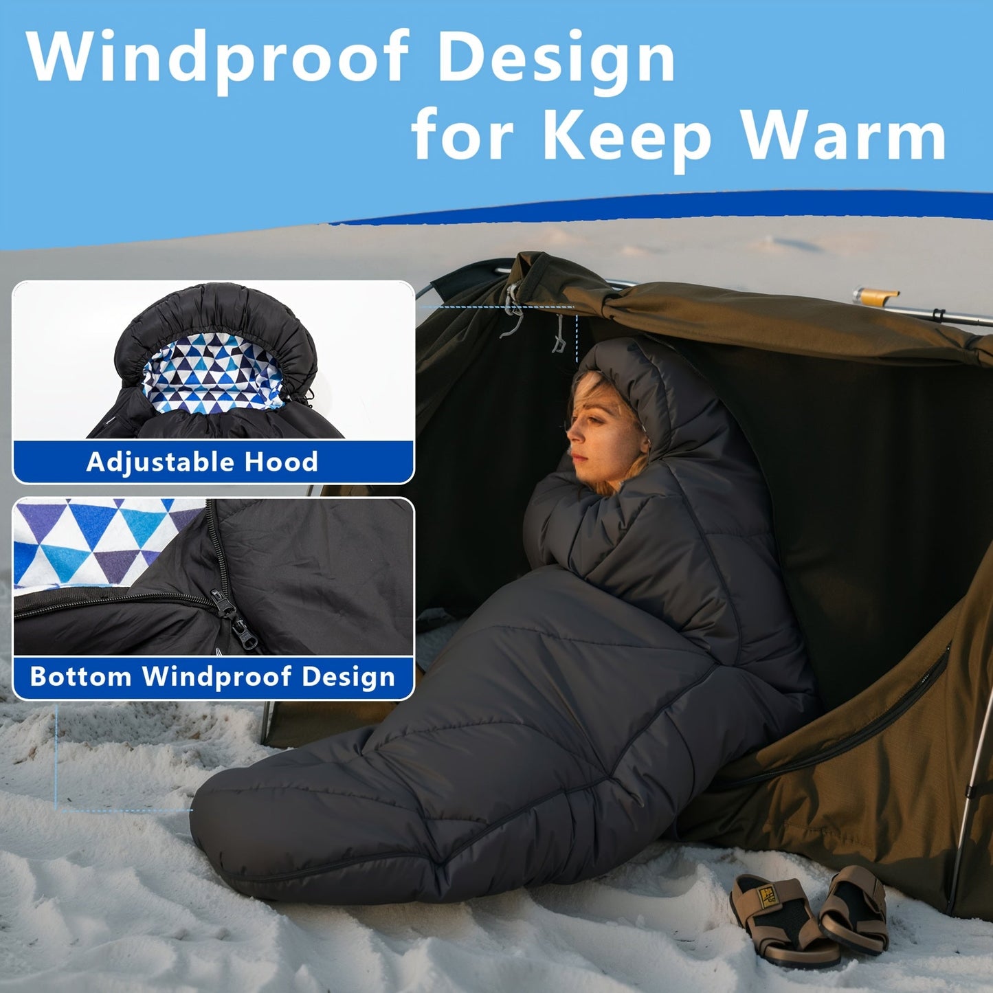 Sleeping Bag for Adults Outdoor Camping