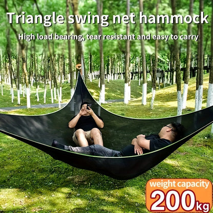 Triangular Hammock for Camping & Outdoor Relaxation