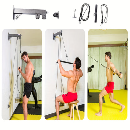 Wall Pulley Rope System Training Equipment