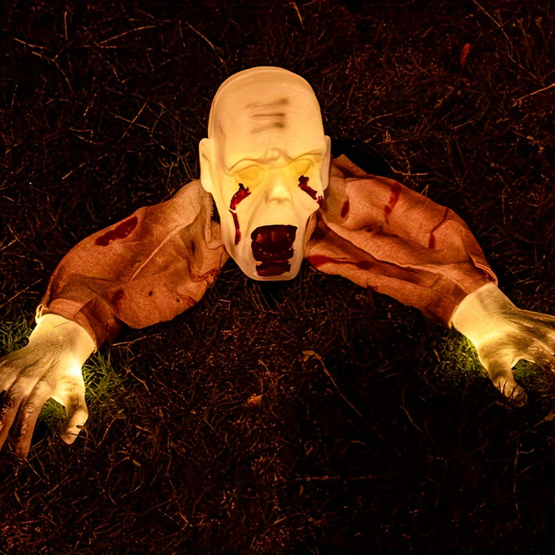 Glowing Zombie Groundbreaker Halloween Decoration