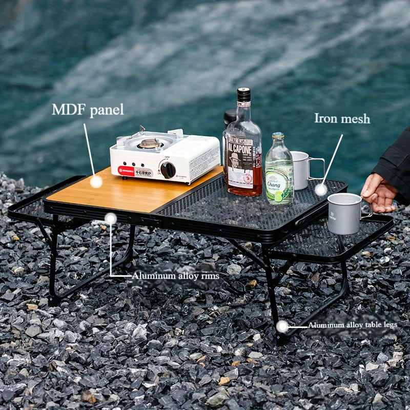 Frame Folding Table with Fiberboard Top