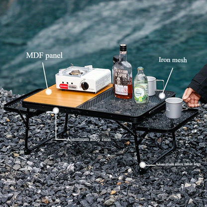 Frame Folding Table with Fiberboard Top