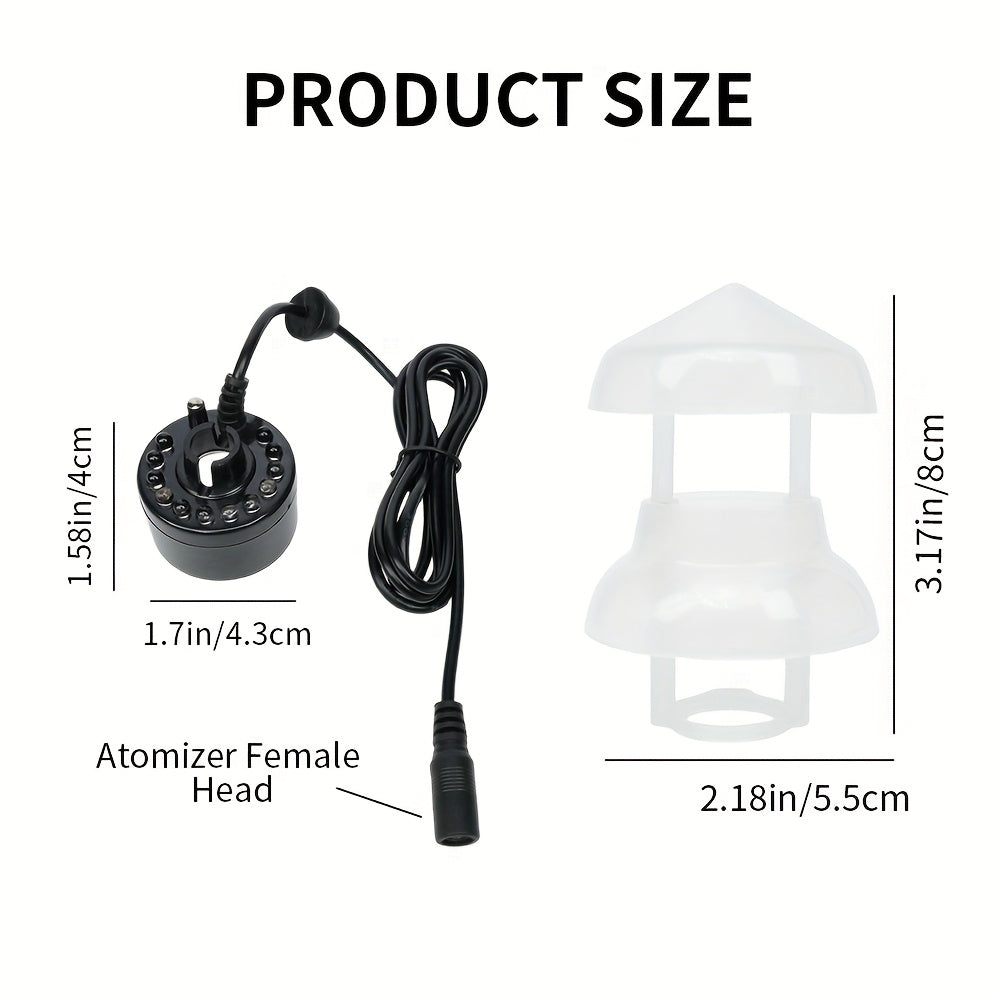 Halloween Fish Tank Mist Maker Witch Cauldron Spray