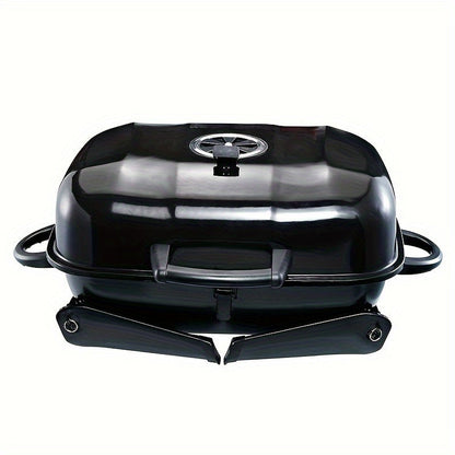 Cast Iron Charcoal Grill for Outdoor BBQ