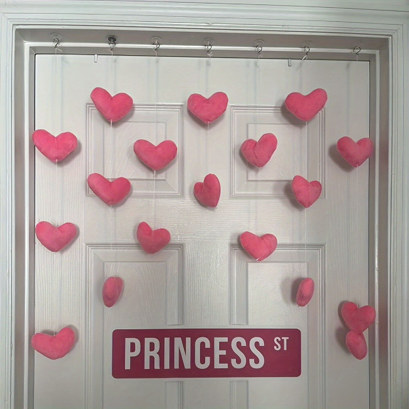 Heart Hanging Ornaments for Door Curtains