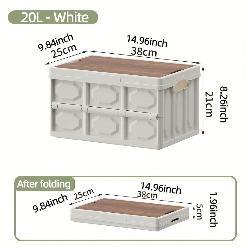 Outdoor Camping Storage Box Foldable Organizer
