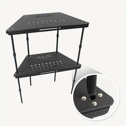 Aluminum Camping Table Non-Folding Hexagonal