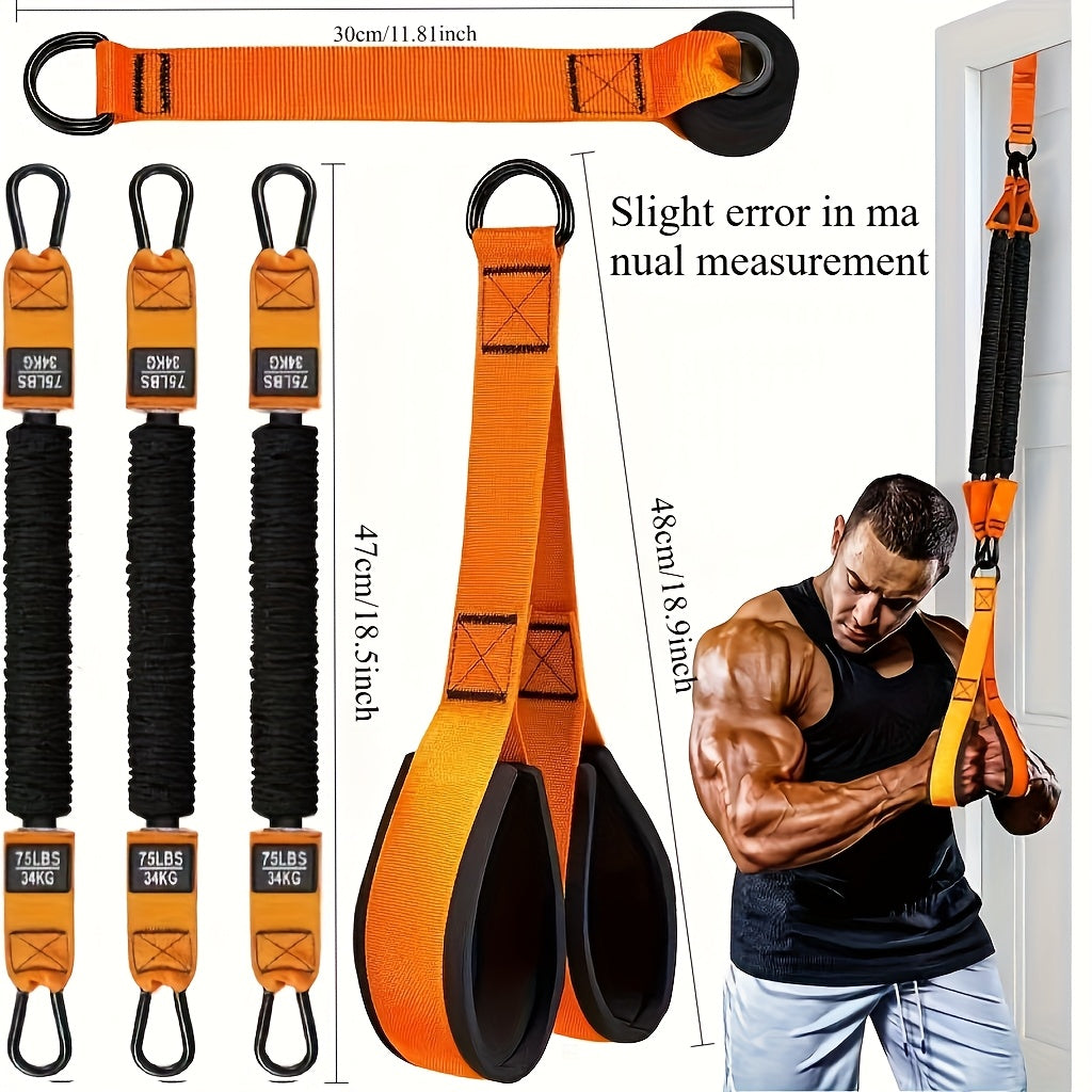 5-Piece Latex Resistance Training Band Set