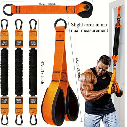 5-Piece Latex Resistance Training Band Set