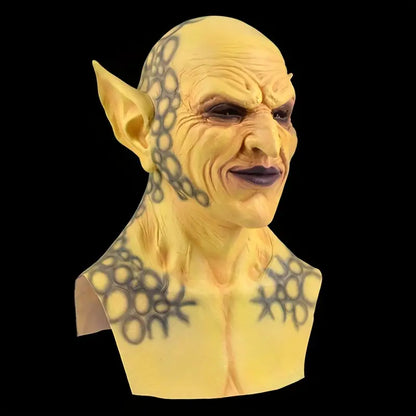 The Diabolical Grin: Demon Joker Latex Mask