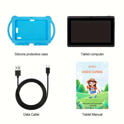 17.78 cm Toddler Tablet: Parental Control - Blue