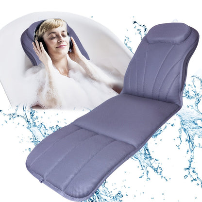 Full Body Bathtub Mat Pillow