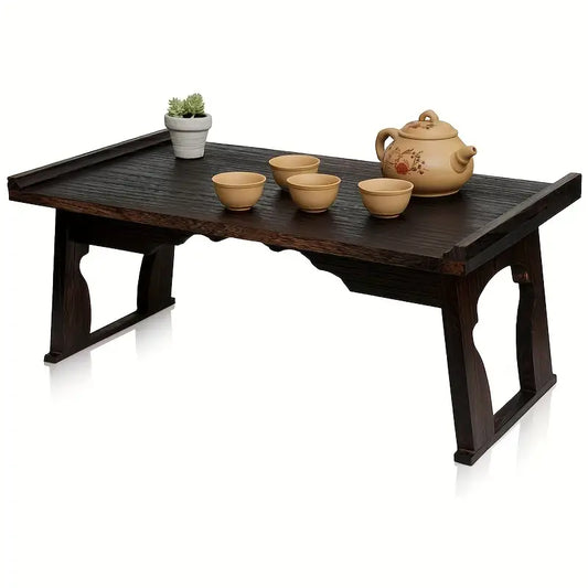 Meditation Table - Japanese Minimalist Altar Chabudai Coffee & Tea Low Floor Table