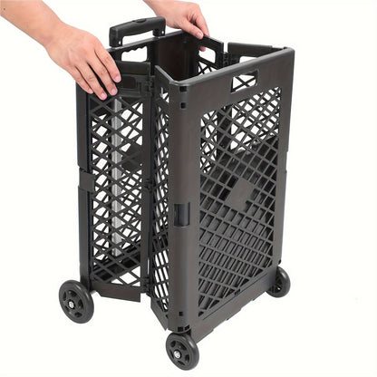 Foldable Storage Cart with Wheels