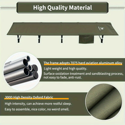 Camping Cot Heavy Duty Portable Bed
