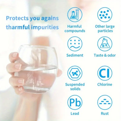 1pc RV Inline Hose Water Filter with Hose Protector