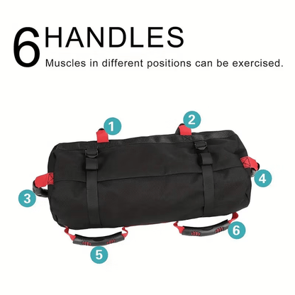 7pcs Fitness Weighted Sandbag Set - Heavy Duty Exercise Equipment