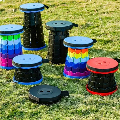Ultimate Outdoor Adjustable Folding Stool for On-the-Go Comfort