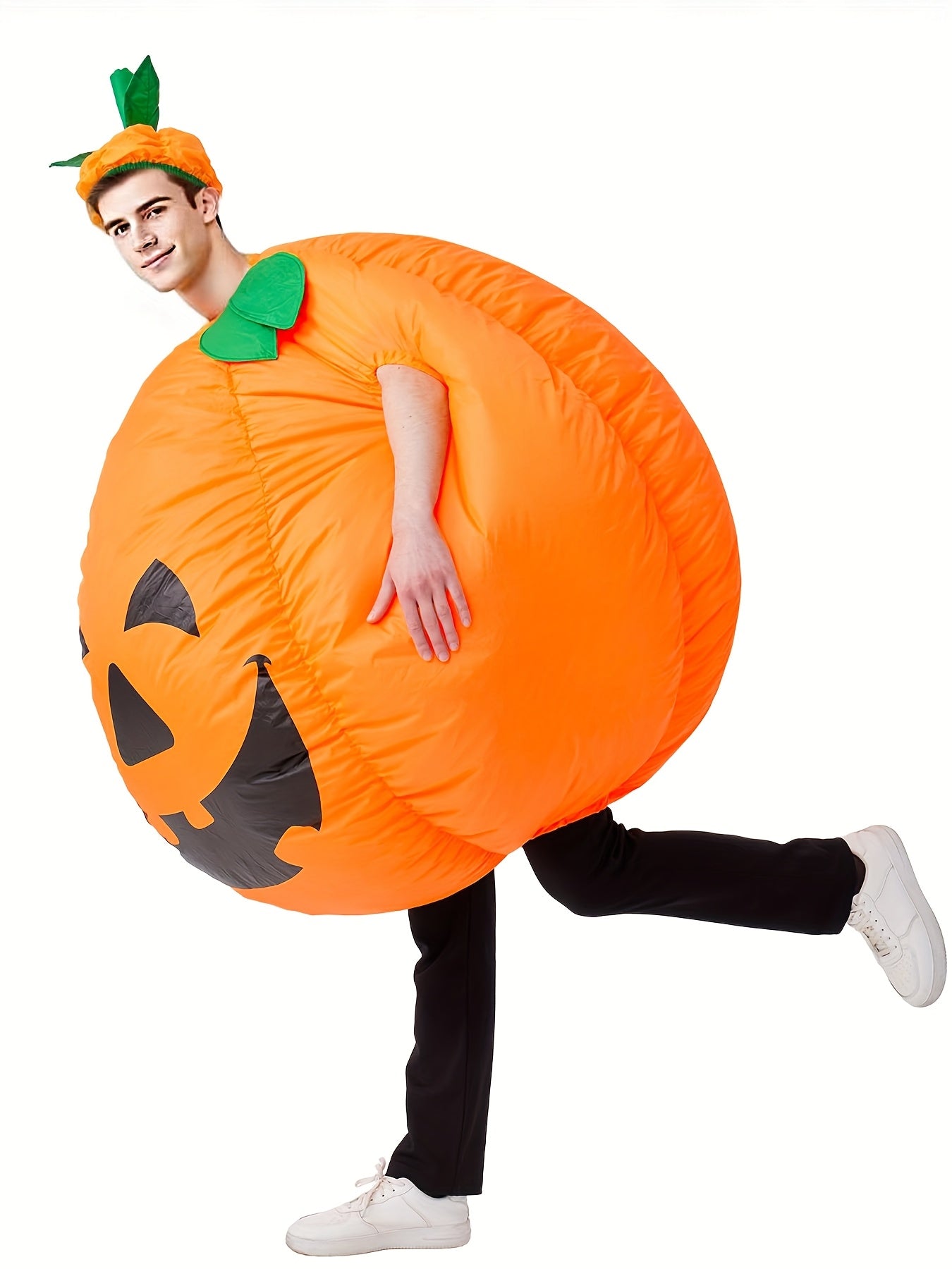 Inflatable Pumpkin Costume Adult One-Piece Suit