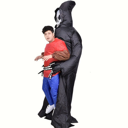 Inflatable Death Holding Costume