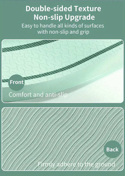 1pc Indoor Thicken Non-slip Fitness Mat - Shock Absorption Mute Skipping Pad