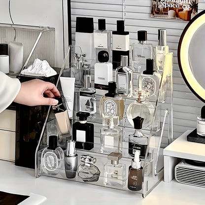 Multi-Tier Perfume & Makeup Acrylic Organizer