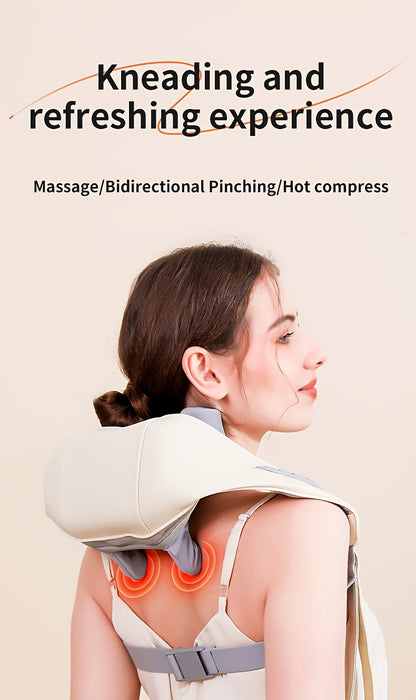 Neck & Back Automatic Kneading Massager