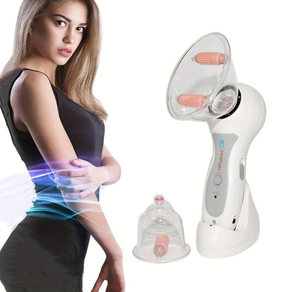 Portable Body Massage Vacuum Suction Cup(White)