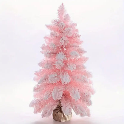 Pretty in Pink: A Festive Flocking Christmas Tree