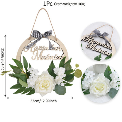 Art Deco Ramadan Wreath Door Decoration