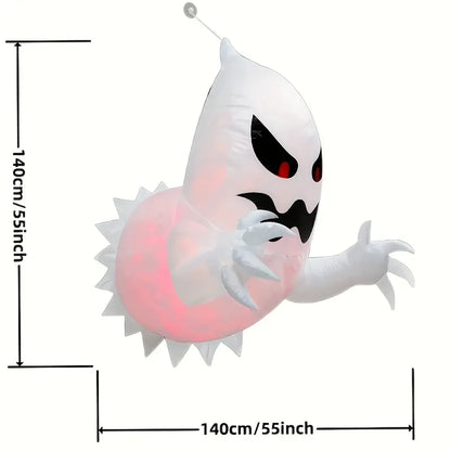 1pc Halloween Inflatable Ghost Prop - 1.4Mx1.4M