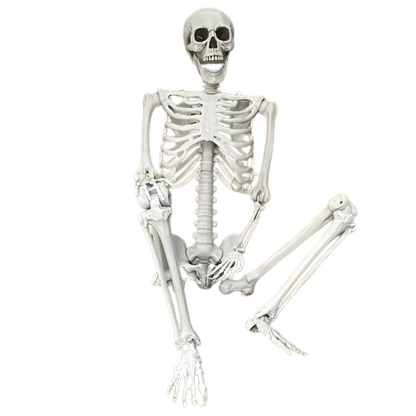 Faux Skeleton Sculpture: Spooky Halloween Decor