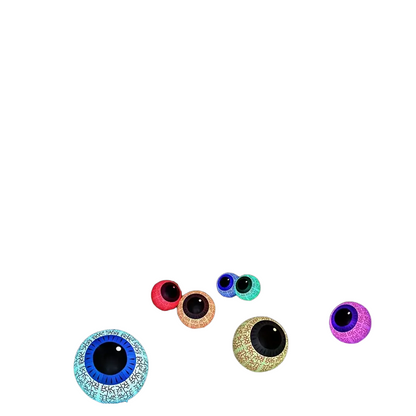 Haunting Hues: Inflatable Ghost Eyeball with Color-Changing LED