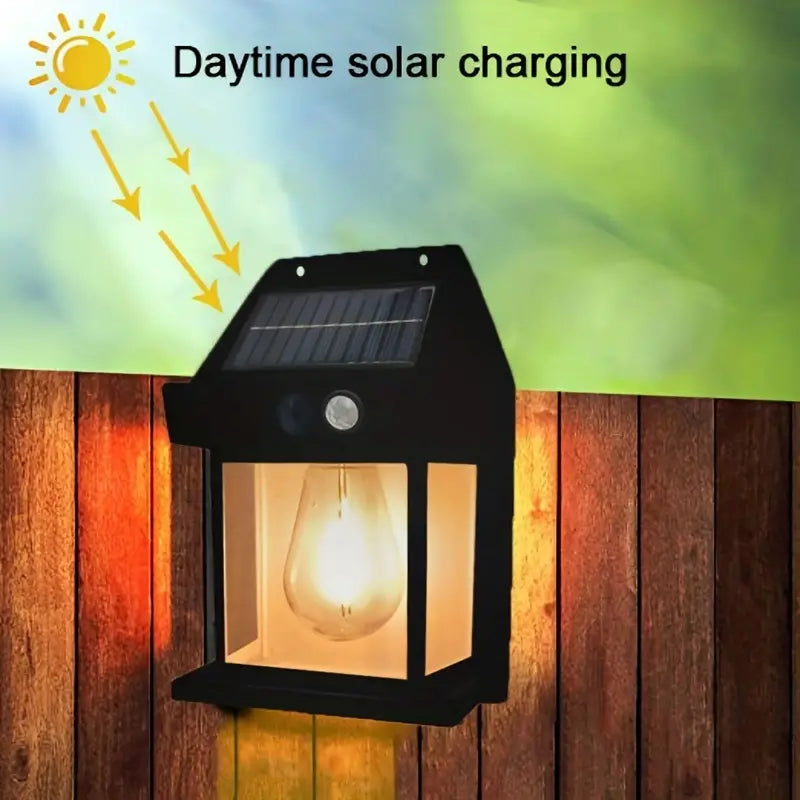 Solar Wall Lanterns Outdoor with 3 Modes