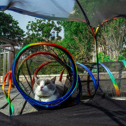 Tunnel Tent Playpen for Cats & Small Pets