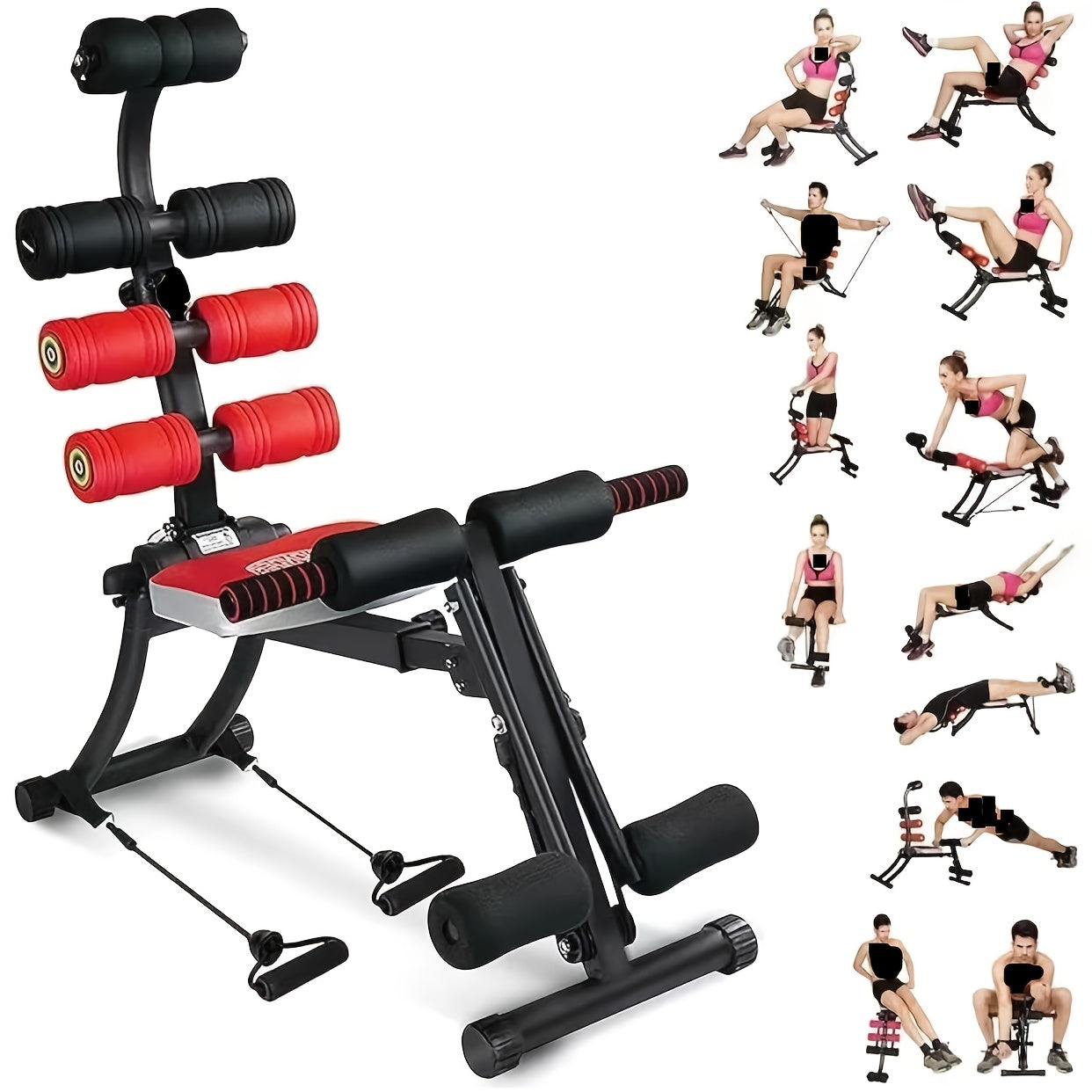 22-in-1 Adjustable Home Fitness Stool