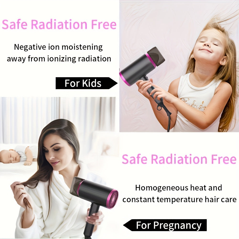 Hair Dryer with High Power Foldable Travel (1800W)