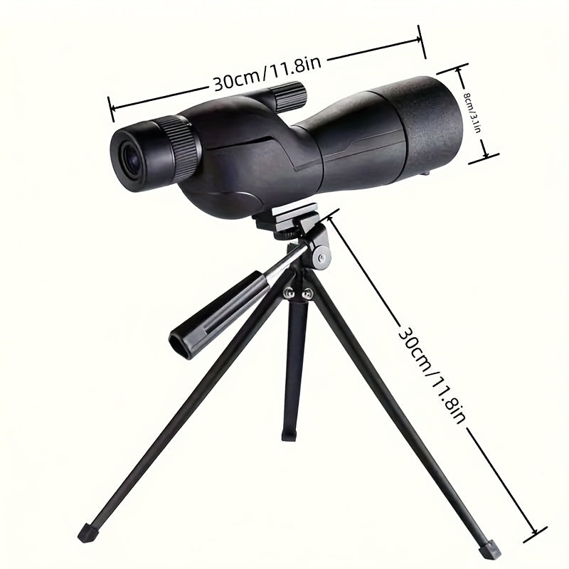 75x60 HD Spotting Scope with Tripod & Phone Mount