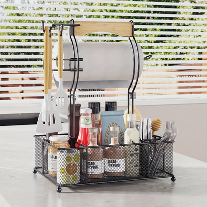 Ultimate Grill Caddy Organizer Condiment Holder