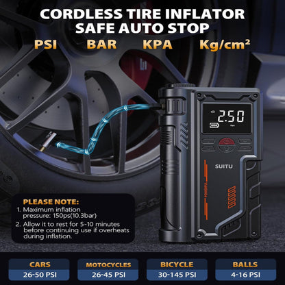 Portable Air Compressor & Jump Starter